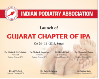 INDIAN PODIATRY ASSOCIATION CHAPTERS